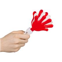 Red & White Hand Clappers